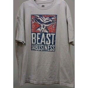 WWE 2XL Brock Lesnar Shirt Paul Heyman Beast for Business Dismantling Back